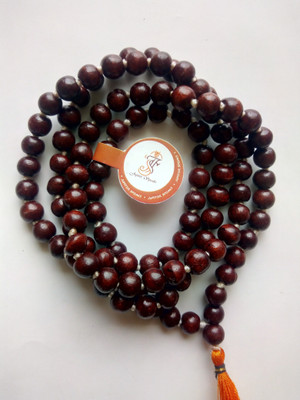 jupiter speaks Original Lal Chandan Mala (Red Sandalwood Rosary) for Japa Puja and Wearing, 108+1 Nos Beads Red Color for Men and Women Wood Chain jupiter speaks Original Lal Chandan Mala (Red Sandalwood Rosary) for Japa Puja and Wearing, 108+1 Nos Beads Red Color for Men and Women Wood Chain