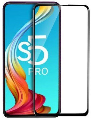 DSCASE Edge To Edge Tempered Glass for Infinix S5 Pro(Pack of 1)
