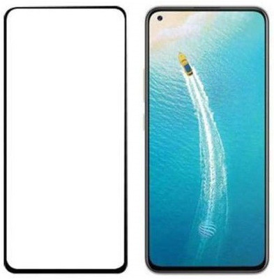 Bodoma Edge To Edge Tempered Glass for Vivo X50(Pack of 1)