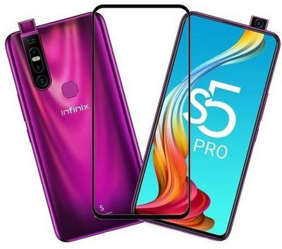 BRENZZ Edge To Edge Tempered Glass for Infinix S5 Pro(Pack of 1)