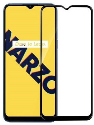 Hyper Edge To Edge Tempered Glass for Realme Narzo 10A(Pack of 1)