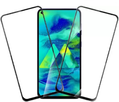ISAAK Edge To Edge Tempered Glass for Samsung Galaxy M40(Pack of 2)