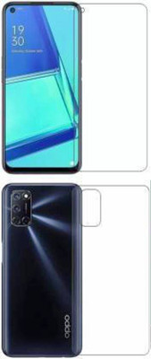RUNEECH Front and Back Screen Guard for OPPO A52(Pack of 2)