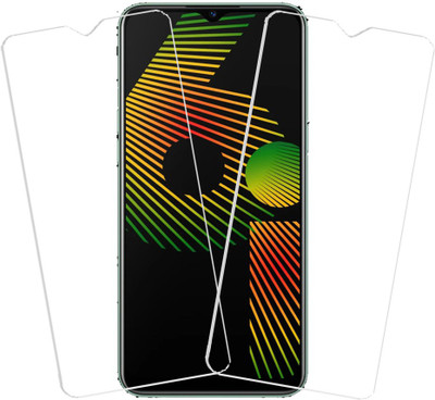 KARTRAY Tempered Glass Guard for Realme 6i(Pack of 2)