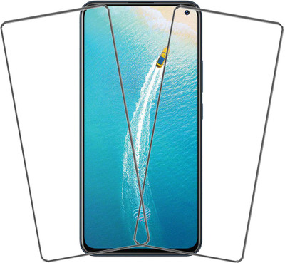 KARTRAY Tempered Glass Guard for Vivo V17(Pack of 2)