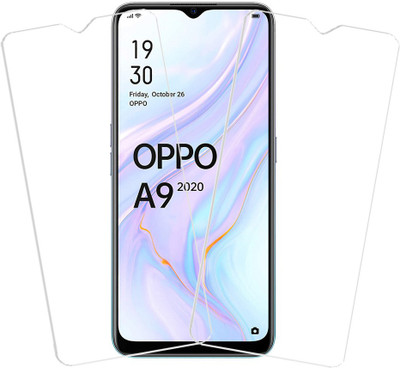 SHREESHA Tempered Glass Guard for Oppo A9 2020(Pack of 2)