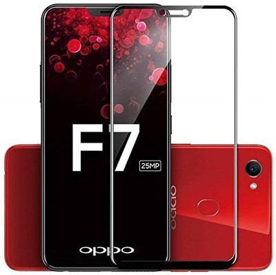 HQ Protection Tempered Glass Guard for OPPO F7(Pack of 1)