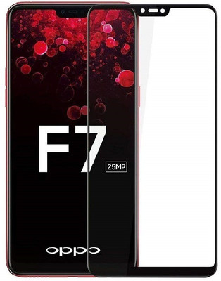 HQ Protection Tempered Glass Guard for OPPO F7(Pack of 1)