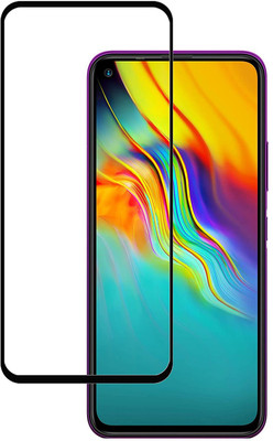 XRENGTH Edge To Edge Tempered Glass for Infinix Hot 9(Pack of 1)