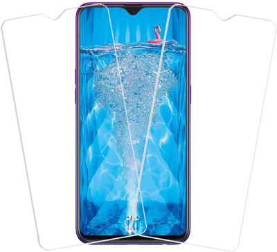 KARTRAY Tempered Glass Guard for OPPO F9 Pro(Pack of 2)