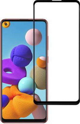eCase Tempered Glass Guard for Samsung Galaxy A21s(Pack of 1)