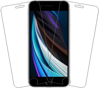 KARTRAY Tempered Glass Guard for Apple iPhone SE 2020(Pack of 2)