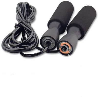 HOMMER Steel Bearing Foam Rope Ball Bearing Skipping Rope(Length: 260 cm)