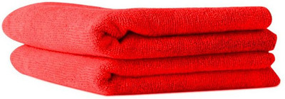 SOFTSPUN Microfiber Vehicle Washing  Cloth(Pack Of 2, 340 GSM)