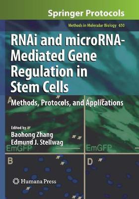 RNAi and microRNA-Mediated Gene Regulation in Stem Cells(English, Paperback, unknown)