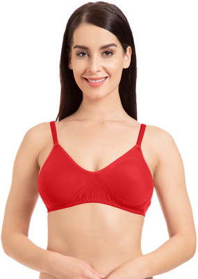 TWEENS Women T-Shirt Non Padded Bra(Red)
