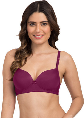 TWEENS Women Full Coverage Heavily Padded Bra(Purple)