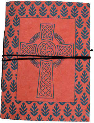 Parmatma Handicrafts Handmade Journal Assorted Journal Unruled 100 Pages(Brick Color, Pack of 4)
