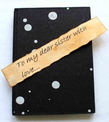 Camlon Exports Handmade A5 Diary Unrulled 96 Pages(Black)