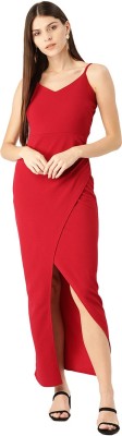 TREND ARREST Women Bodycon Red Dress