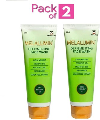 Melalumin FACE WASH.(PACK OF 2 ) Face Wash(60 ml)