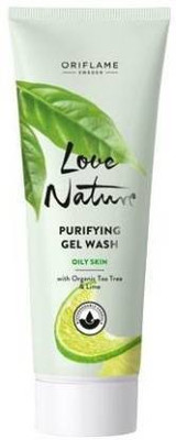 Oriflame Sweden love nature purifying gel wash  (125 g) Face Wash(125 g)
