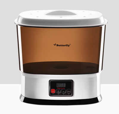 Butterfly Magic Fruit & Vegetable Cleaner 250 W Food Processor (White)