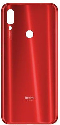 SMART Redmi Note 7S (Glass) Back Panel(Ruby Red)