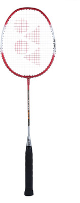 YONEX ZR 100 Light Red, Silver Strung Badminton Racquet(Pack of: 1, 84 g)