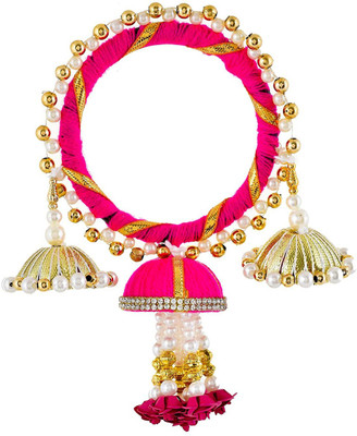 PANKSHRI ENTERPRISE Lumba Lumba Rakhi -271 Pearl Chawal Roli Pack  Set(PACK OF 1)