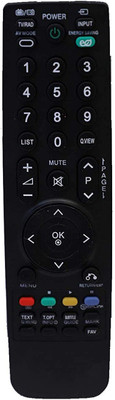 HDF Remote Control Compatible For  LCD/LED TV. URC69 LG/Plasma Remote Controller(Black)
