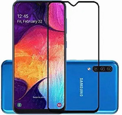 XRENGTH Edge To Edge Tempered Glass for Samsung Galaxy A70S(Pack of 1)