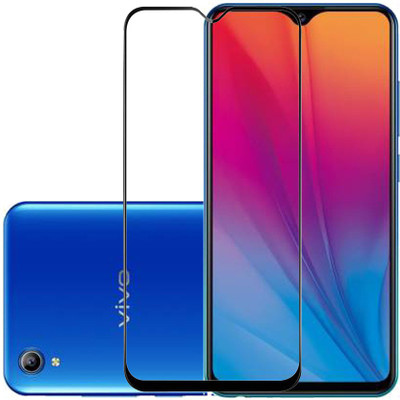SPRITZEN Edge To Edge Tempered Glass for Vivo Y1s, Vivo Y90, Vivo Y91, Vivo Y91i, Vivo Y93, Vivo Y95(Pack of 1)
