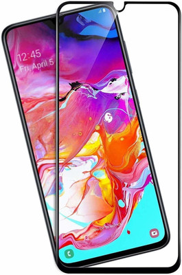 XRENGTH Edge To Edge Tempered Glass for Samsung Galaxy A70S(Pack of 1)