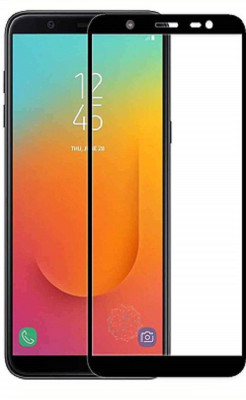 INFINITYWORLD Edge To Edge Tempered Glass for Samsung Galaxy J8(Pack of 1)