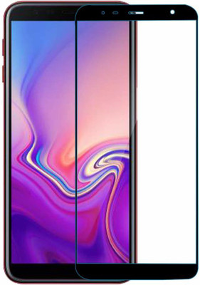 XRENGTH Edge To Edge Tempered Glass for Samsung Galaxy J6 Plus(Pack of 1)