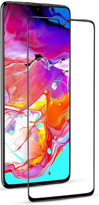 XRENGTH Edge To Edge Tempered Glass for Samsung Galaxy A70(Pack of 1)