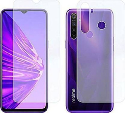 PR SMART Front and Back Tempered Glass for Realme 5(Pack of 2)
