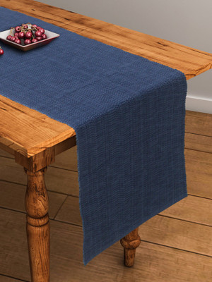 Flipkart SmartBuy Blue 140 cm Table Runner(Cotton)