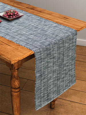 Flipkart SmartBuy Black, White 120 cm Table Runner(Cotton)