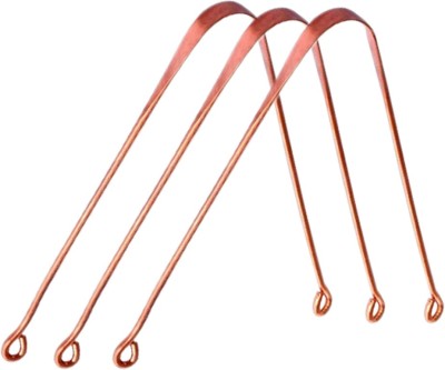 Nurpi Copper Tongue Cleaner(Pack of 3)