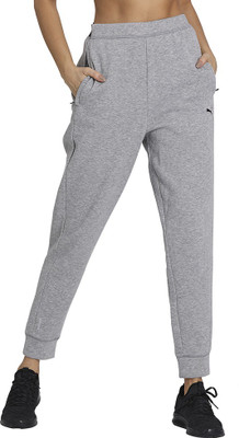 PUMA Train Fav Fleece Jogger Solid Women Grey Track Pants