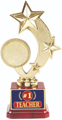 AARK INDIA Gift For Teacher Birthday:Anniversary Gift Trophy:Award (PC001529) Trophy(8.5 inch)