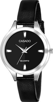 Casado Elegant Black Double Shade Series for Uptown Girl's Elegant Black Double Shade Series for Uptown Girl's Analog Watch  - For Girls