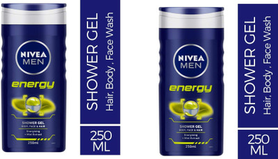 NIVEA energy body wash(2 x 250 ml)