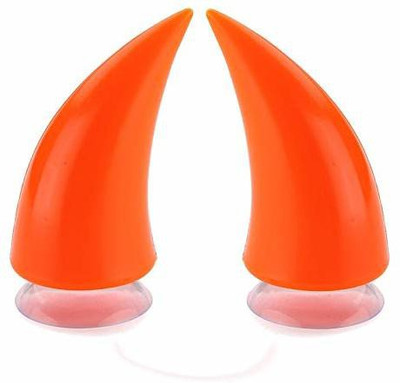 acube mart Helmet Mohawk for Bike(Orange)