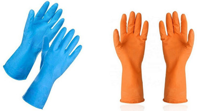 RBGIIT Wet and Dry Disposable Glove Set(Medium Pack of 4)