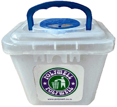 POLYWELL Plastic Utility Container  - 1.5 L(White)