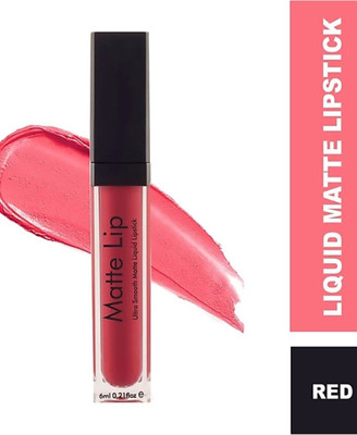 LOWPRICE Matte Lip Ultra Smooth Matte Liquid Lipstick(VALENTINE RED, 6 ml)