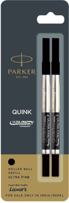 PARKER Parker Ultra Fine Navigator Roller Ball Pen Refills Black Refill(Ink Color - Black)